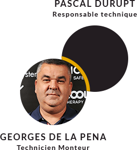 Techniciens Secteur Sud - Pascal Durupt & Georges de la Pena